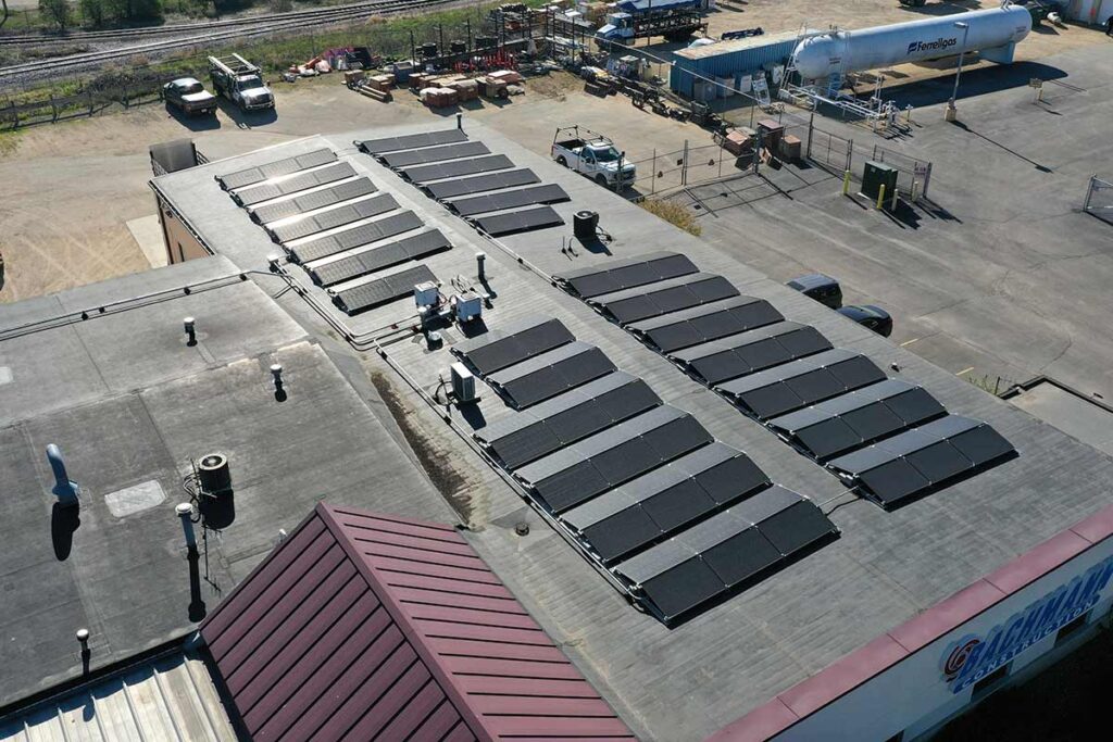 Bachmann Headquarters Solar panels