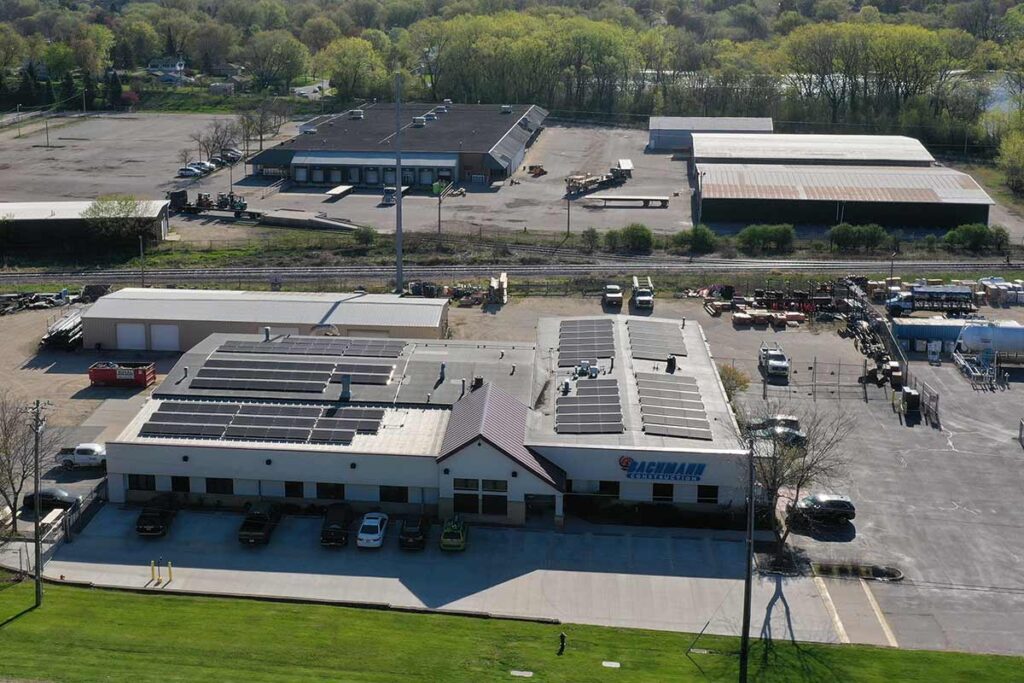 Bachmann Headquarters Solar panels