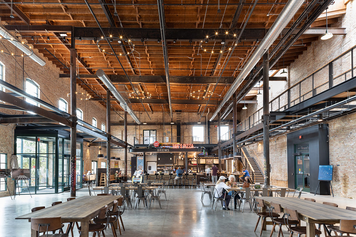 Garver Feed Mill interior