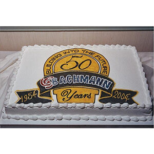 50th anniversary cake