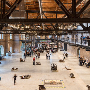 Garver feed mill interior