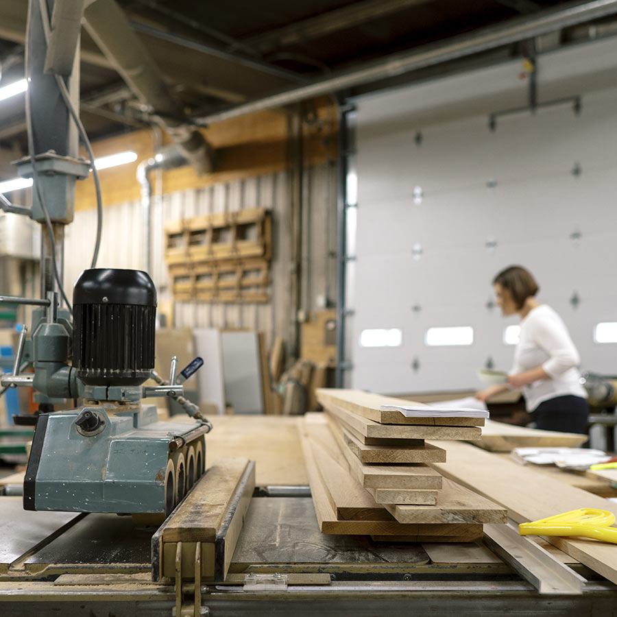 custom woodworking shop